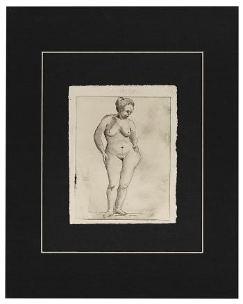 Female Nude by 
																	George Dunbar